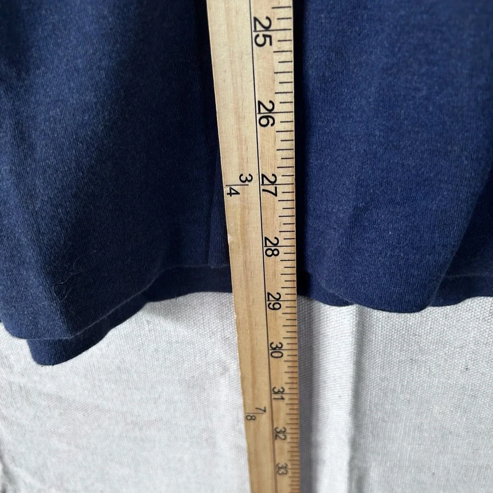 Polo‎ Ralph Lauren Mens Custom Slim Fit Polo Shirt Navy Blue Cotton XL